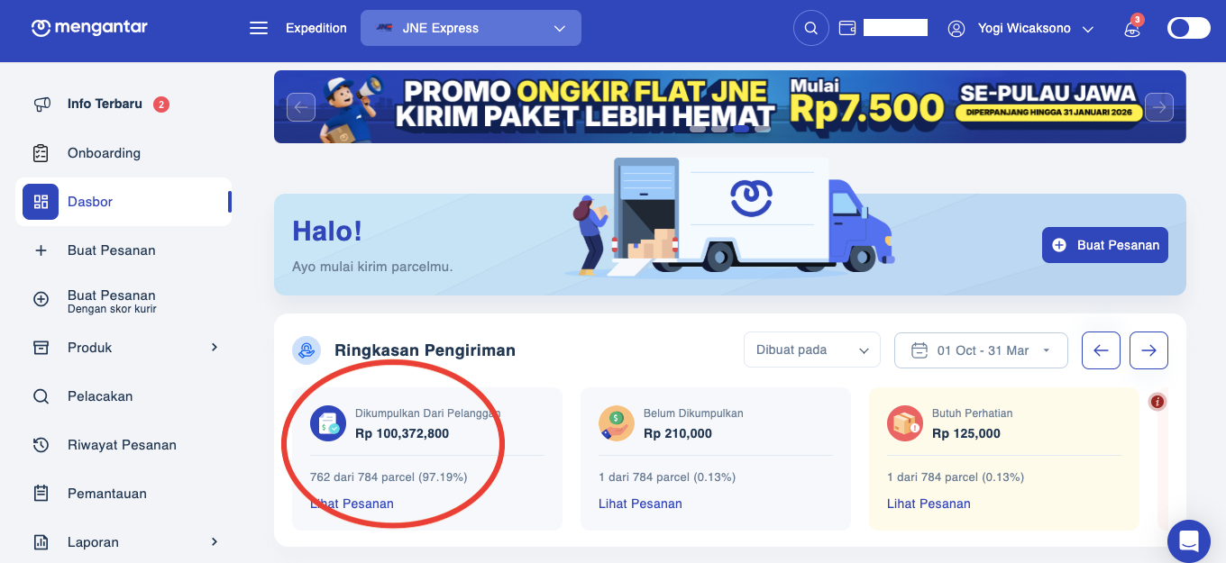 Penghasilan tanpa potongan marketplace